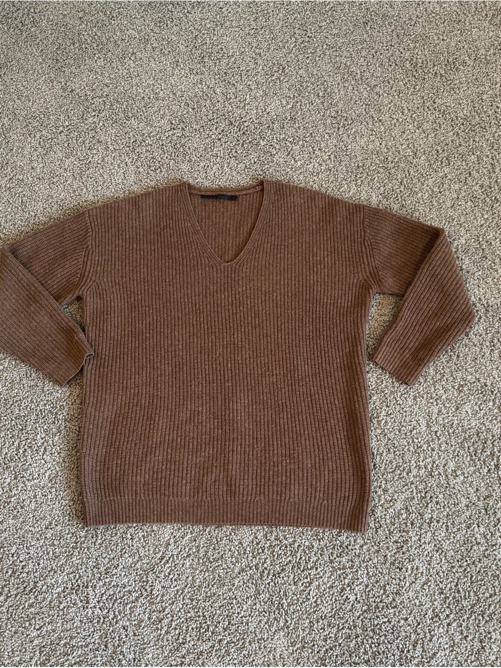 Jenni Kayne Cabin Cashmere Sweater in Nutmeg - Picture 11 of 13